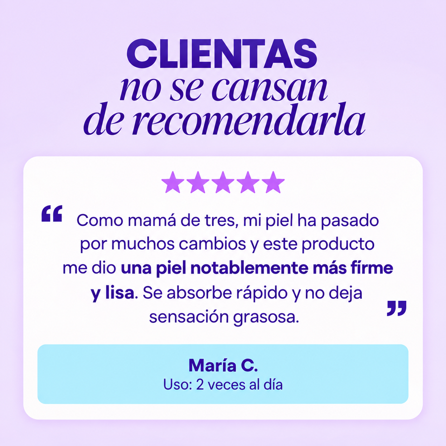 Antes / después — 4 semanas